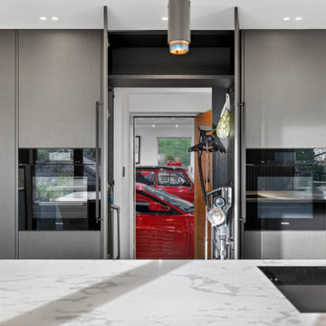 Kitchen with lots of secret rooms