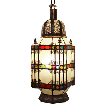 XL Moroccan Colorful Lantern