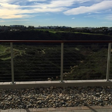 Calabasas cable railing