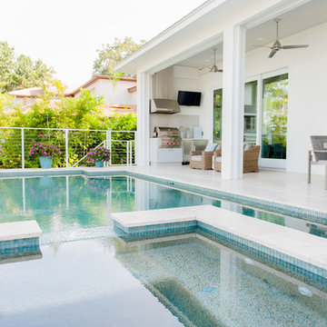 Coastal Inspired Custom Home Overlooking Lake Butler in Windermere Florida