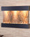 Reflection Creek Water Feature by Adagio, Brown Marble, Blackened Copper