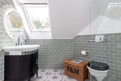 Inspiration for a bathroom remodel in London
