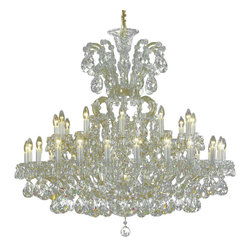 Inviting Home - Maria Theresa Crystal Chandelier - Chandeliers