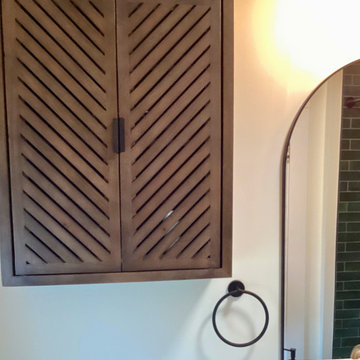 Serene Green Bathroom