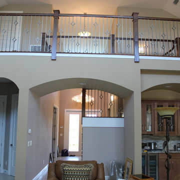 Single & Double Diamond Iron Balusters