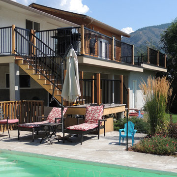 Tufdek Vinyl Decking | Brownstone Aggregate