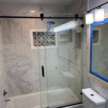 Water damage - Bathroom renovation