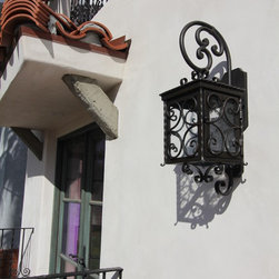 EX-054 Custom Exterior Iron Lights - Products