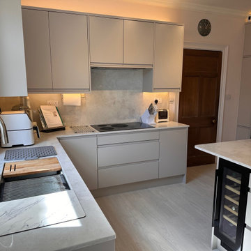 Contemporary Neutral Kitchen in Lanark