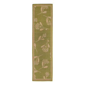 Terrace Fronds Indoor Outdoor Rug Green Tropical Rugs Terrace Summer Flower Indoor Outdoor Rug