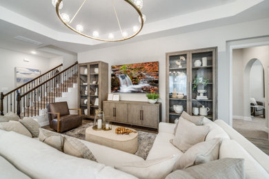 Inspiration for a contemporary home design remodel in Other
