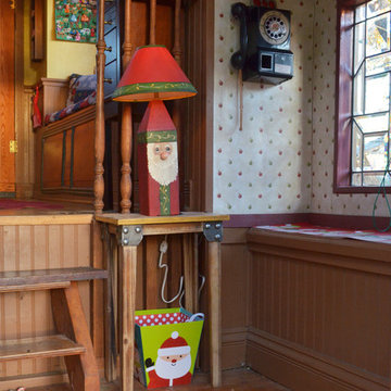 A Magical Tree House Lights Up for Christmas