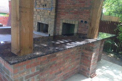 Example of a patio design in Oklahoma City