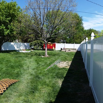 360' Vinyl fence
