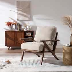 Charles Lounge Armchair - Armchairs And Accent Chairs