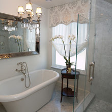 Bathroom window treatment
