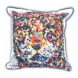 Cheetah Indoor/Outdoor Cushion Covers - Outdoor Cushions And Pillows