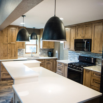 Rustic Lakehouse Kitchen