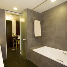 Bathroom accessories.