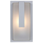 Access Lighting - Neptune 1 Light Outdoor Wall Light in Satin - This 1 light Bulkhead from the Neptune collection by Access will enhance your home with a perfect mix of form and function. The features include a Satin finish applied by experts.