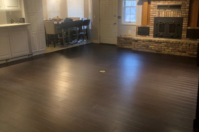 Example of a trendy living room design in Other