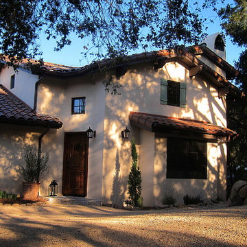 Tuscan Accents to Santa Barbara home