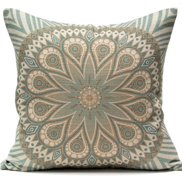 Medallion 5 Pillow, Oyster Bay