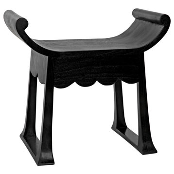 Wey Side Table, Charcoal Black