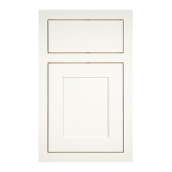 Brentwood Maple Divinity Cabinets - Kitchen Cabinetry