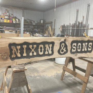 Osage orange sign