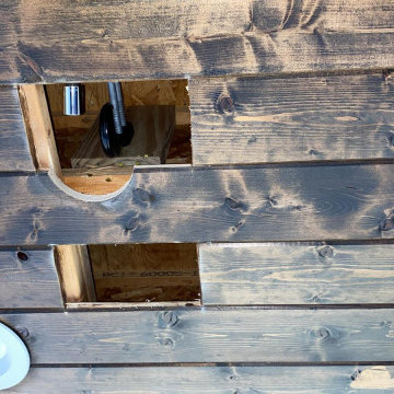 Hang a Swing on a Porch