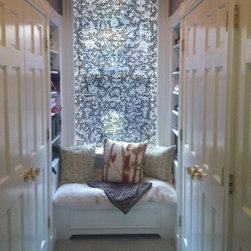 Delia Shades' "Lace Curtain" - Roller Shades