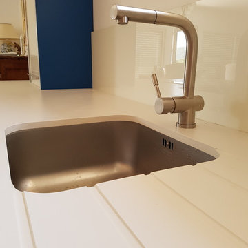 Cuisine avec plan de travail en Dekton Zenith