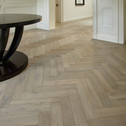 Woodworks by Ted Todd - Aged Collection - Lauzes Herringbone - 無垢フローリング