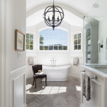 Stately and Serene Master Bathroom Remodel