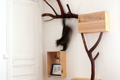 Cette photo montre une maison scandinave.