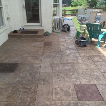Custom Concrete Patio