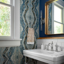 bathroom navy