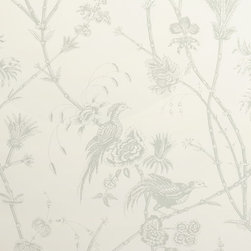 Le Jardin: Greige - Wallpaper