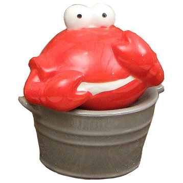 Attractive Ceramic Crab Bucket S P Set