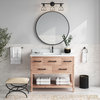 Adal Bath Vanity, Weathered Brown, 42", Single Sink, Freestanding