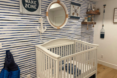 Inspiration for a nursery remodel in San Francisco
