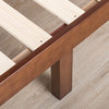 Naturalista Classic Queen Solid Wood Platform Bed, Espresso