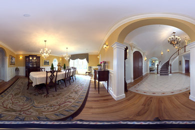 Example of a classic home design design in Boston