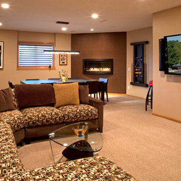 Contemporary Game Room