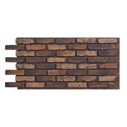173-CHICAGO BRICK WALL PANEL - 24"H - Wall Panels