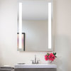 Seura Lumin LED Dimmable Lighted Bathroom Vanity Mirror, 3000K, 24wx36h