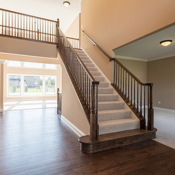 Custom Floor Plan By DJK Homes In Rolling Acres Community Plainfield, IL