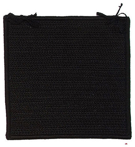 Black Leaves Outdoor Chair Pad main image 0