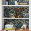 Groovy Garden Navy Peel & Stick Wallpaper, Bolt